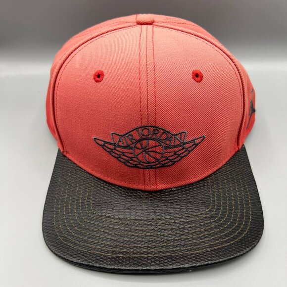 Air Jordan‎ Wings Hat Men Red Black Jumpman Snap Back Cap